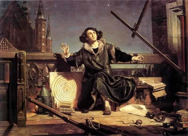 Jan Matejko Copernicus, in Conversation with God china oil painting image